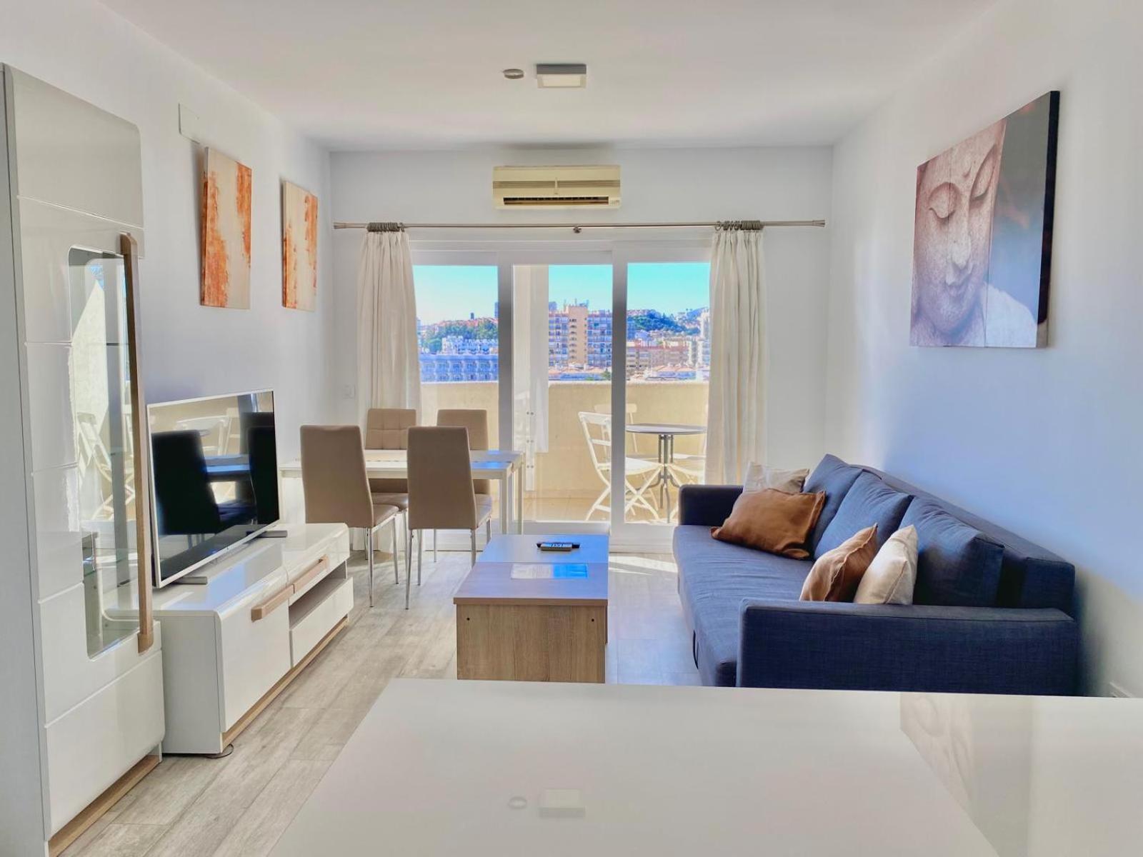 El Estudio De La Playa Benalbeach New 1Bd, Piscinas, Playa Y Vistas Al Mar Ref504 Benalmádena Kültér fotó
